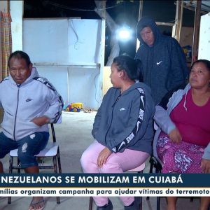 'Sentimos a dor como se fosse nossa', diz venezuelana que arrecada doações em MT para vítimas de terremoto