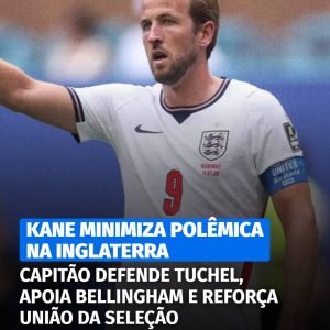 Harry Kane tratou de esfriar qualquer rumor de divisão na Inglaterra antes da se…