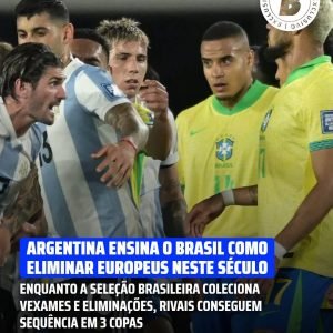 A Argentina abriu uma vantagem avassaladora sobre europeus do que o Brasil neste…