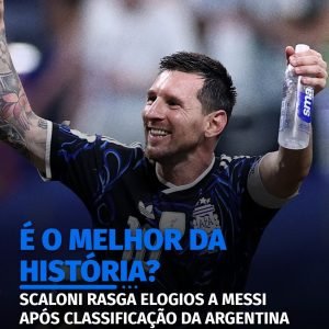 Além dos elogios ao craque, o treinador destacou a força do elenco e pregou res…