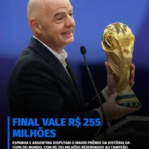 Espanha e Argentina entram em campo valendo o título da Copa do Mundo e uma pre…