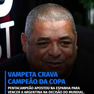SEM TITUBEAR!  O ex-volante mostrou convicção ao cravar a seleção espanhola como…