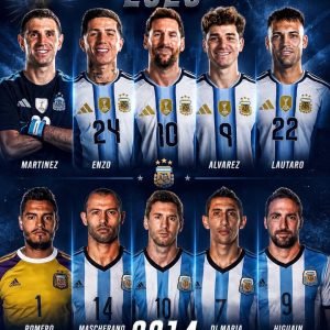 De um vice em 2014 para outra final em 2026, tudo mudou, menos Messi.