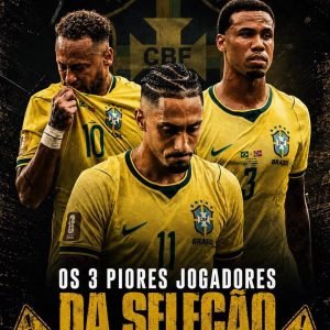 Segundo o jornal português “A Bola” três brasileiros decepcionaram na Copa do M…
