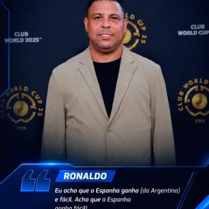 Ronaldo não ficou em cima do muro!

O Fenômeno foi direto ao projetar um possív…