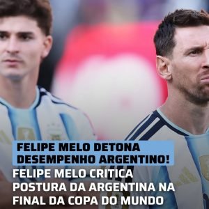 Ex-jogador do Brasil não poupou palavras para criticar a maneira como a Argentin…