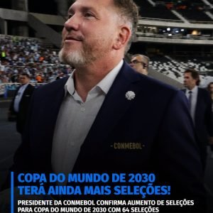 Presidente da Conmebol surge do nada nas redes sociais e solta bomba sobre Copa …