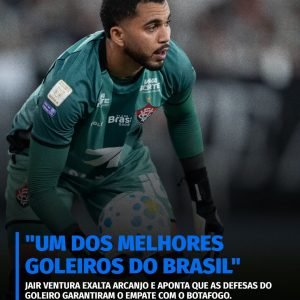 Técnico não poupa elogios ao camisa 1 e destaca que Lucas Arcanjo foi decisivo …