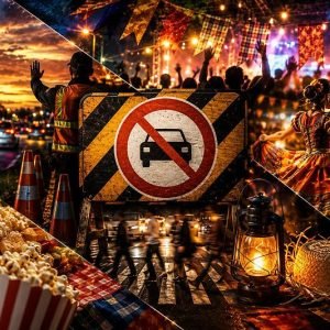 Arraiá Nova Mutum 2026 muda trânsito no entorno do Ginásio Lauro Immich neste sábado (25); Veja vídeo | Power Mix