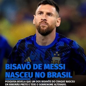 UM PÉZINHO NO BR?  A pesquisa explica como a família de Messi passou pelo interi…