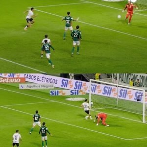 QUE BISONHO! 

Aos 8’ minutos do segundo tempo, Carlos Miguel, na tentativa de e…