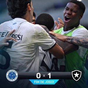 FIM DE JOGO!

Botafogo consegue segurar o resultado e cola na briga pela vaga da…