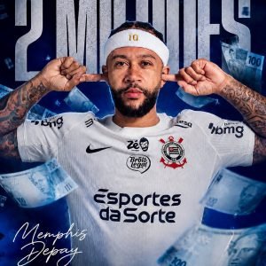 Corinthians conseguiu reduzir o salário para renovar com Memphis Depay.Ele v…