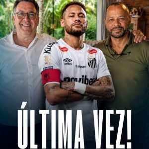 Neymar exigiu fim dos vazamentos no Santos para não deixar o clube.Em reunião…