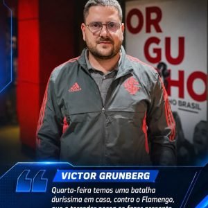 Victor Grunberg, vice-presidente do Inter, causou com essa declaração.

 Colora…