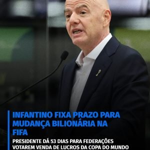 Uma mudança que pode transformar a gestão do futebol mundial entrou em contagem …
