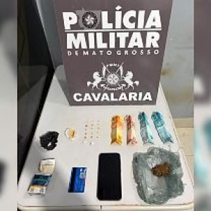 Recém-saído da prisão é preso novamente por tráfico de drogas em Nova Mutum/MT | Power Mix