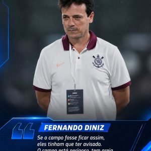 Fernando Diniz DETONOU o novo gramado da Neo Química Arena.