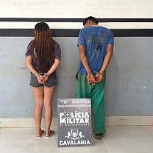 Casal é preso pela Cavalaria da PM com drogas e munições em Nova Mutum/MT;Veja vídeo | Power Mix