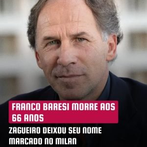 A morte de Franco Baresi encerra a trajetória de um dos maiores zagueiros da his…