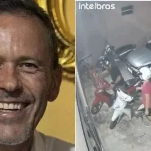 EXECUÇÃO NA PORTA DA ACADEMIA! Fiscal é morto a tiros diante da esposa; VEJA O VÍDEO