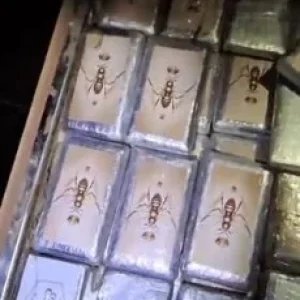 Operação com apoio do Gefron apreende carga gigantesca de droga e prende quatro