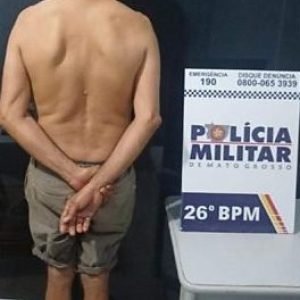 Homem invade casa e é encontrado dormindo em quarto de residência em Mato Grosso