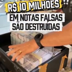 PARECE FILME, MAS É REAL! 

A Polícia Civil de Mato Grosso destruiu uma mala re…