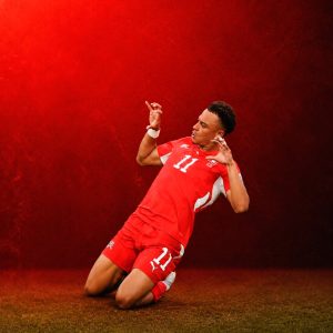 Com o gol sobre a Argélia, Ndoye marca pela segunda Copa do Mundo consecutiva. …