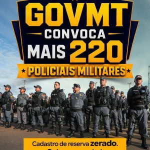 CADASTRO RESERVA ZERADO

O GovMT convocou os 220 soldados no concurso da Polícia…