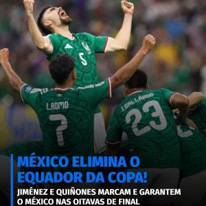 Tudo que aconteceu em México x Equador, do apito inicial ao último lance da par…