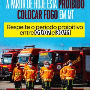 PERÍODO PROIBITIVO COMEÇOU 

Começou o período proibitivo de uso do fogo em Mato…