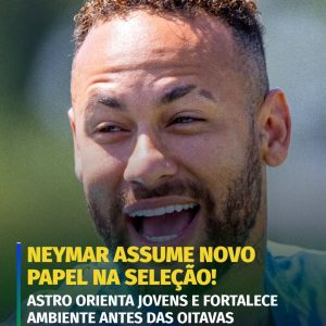 Neymar já não ocupa o mesmo espaço de protagonista dentro de campo, mas encontro…