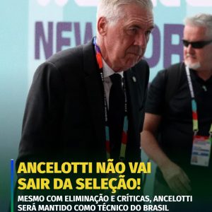 Rodrigo Caetano garante que nada mudou após eliminação e Ancelotti será técnico …