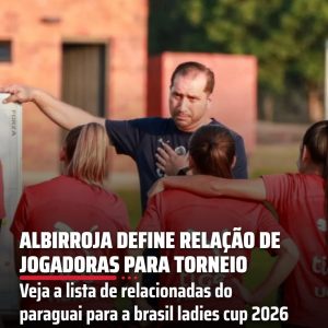Três jogadoras do Brasileirão vão defender o Paraguai na Brasil Ladies Cup