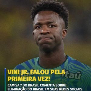Nesta sexta-feira (10), Vinícius Júnior usou suas redes sociais para se pronunci…