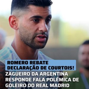 Romero manda resposta sucinta e direta para goleiro da Bélgica e liga sinal de a…