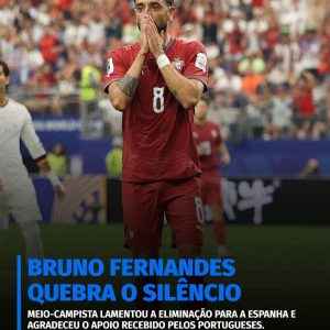 “DESILUDIDO” Bruno Fernandes se pronuncia pela primeira vez após a eliminação d…