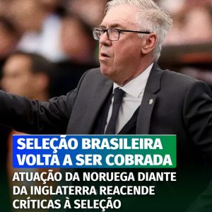 A atuação da Noruega contra a Inglaterra fez torcedores brasileiros retomarem as…