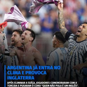 A festa continuou no gramado com músicas da campanha e já aumentou a temperatur…