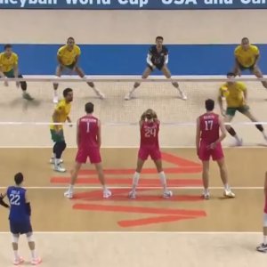 Brasil perde para EUA e segue fora da zona de classificação na VNL
