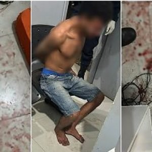 Homem é preso pela PM após agredir companheira com garrafa de vidro em Nova Mutum/MT | Power Mix