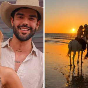 Luan Pereira se declara para Victória Miranda após reatarem romance