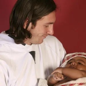 Veja todas as imagens do ensaio entre Lionel Messi e Lamine Yamal