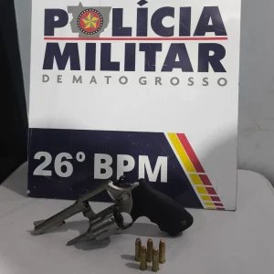 Empresário é preso em Nova Mutum por violência doméstica, perseguição e posse irregular de arma de fogo
