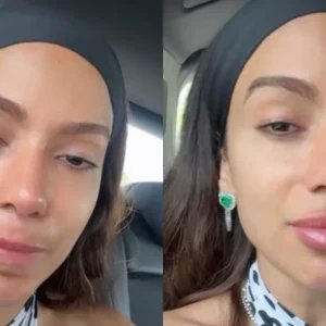 Anitta chora ao finalizar edição de novo projeto visual: “Sem acreditar”