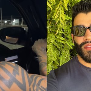 Gusttavo Lima é parado em blitz e reação de policiais viraliza; veja