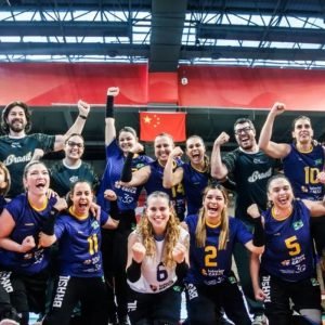 Brasil vence anfitriã China e vai à final do Mundial de vôlei sentado
