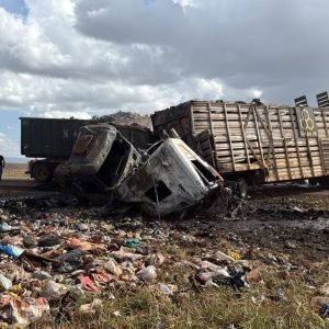 Acidente em Nova Lacerda na BR-174 deixa dois mortos e feridos