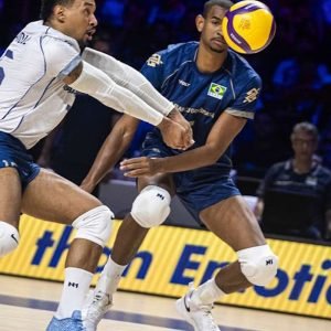 Seleção masculina perde e pode dar adeus à Liga das Nações de vôlei